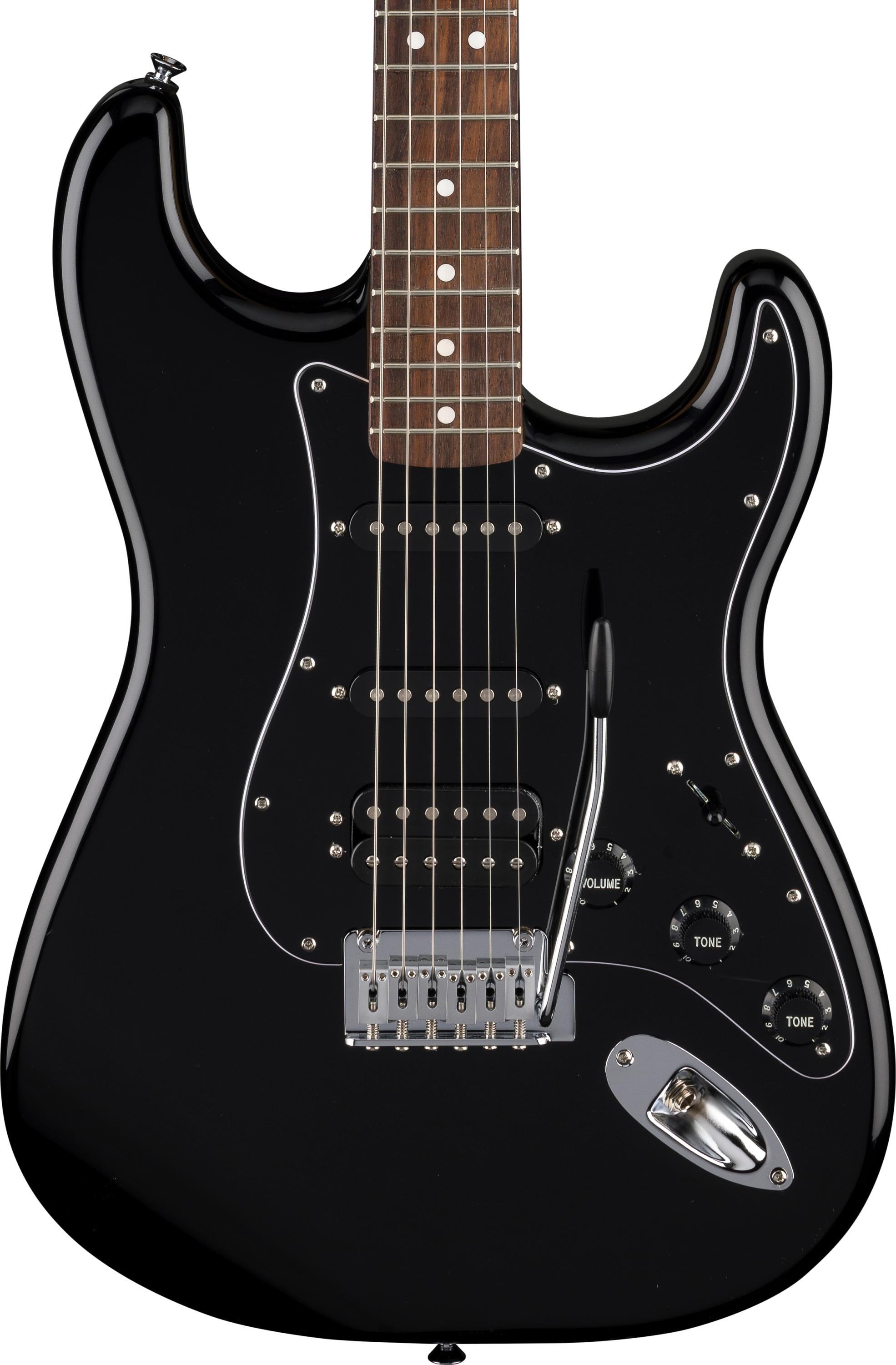Fender Stratocaster ブラック Fender Standard Series Stratocaster HSS in Black - Andertons Music Co.